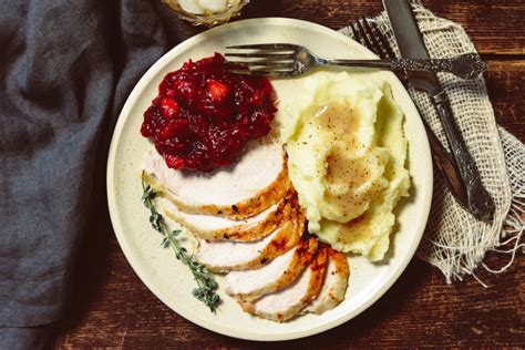 herb-roasted-turkey-breast-with-apple-cranberry-relish image