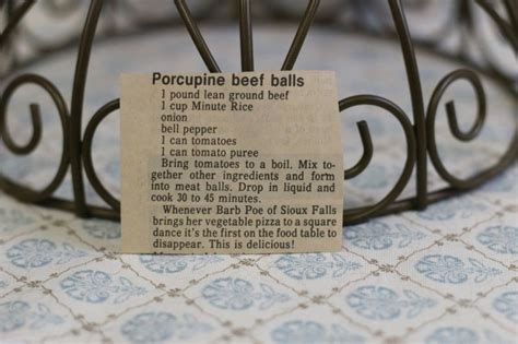 porcupine-beef-balls-vintage-recipe-project image