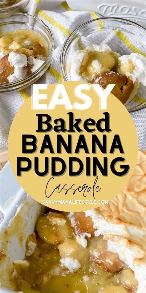southern-baked-banana-pudding-casserole image