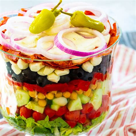 italian-layered-salad-spicy-southern-kitchen image