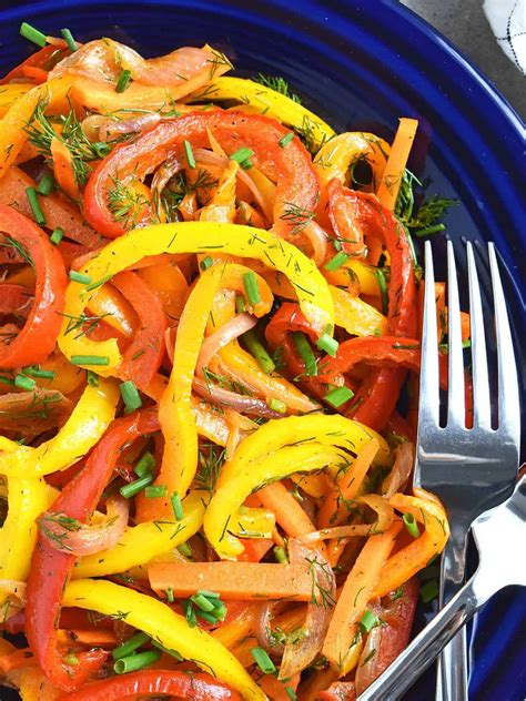 oven-roasted-pepper-salad-recipe-olga-in-the-kitchen image