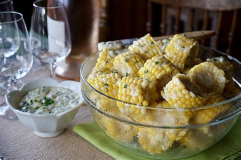 butter-and-milk-boiled-corn-weekend-at-the-cottage image