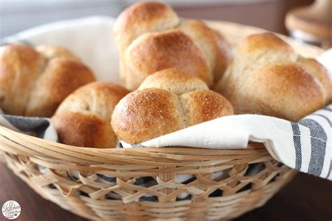 honey-whole-wheat-cloverleaf-rolls-a-kitchen image