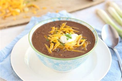 healthy-black-bean-soup-oatmeal-with-a-fork image