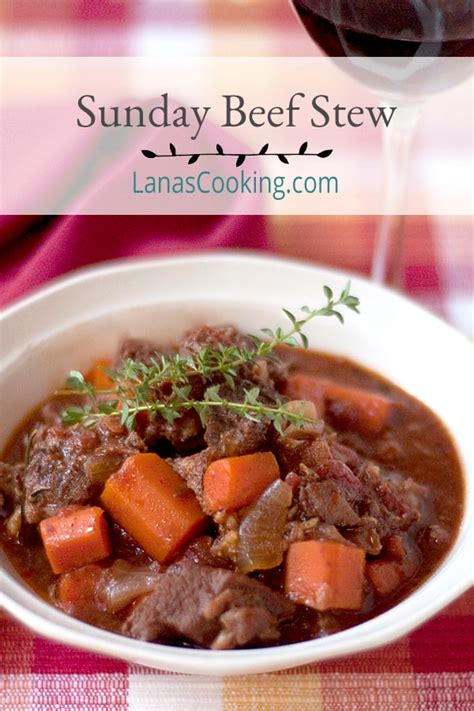 red-wine-beef-stew-recipe-lanas-cooking image