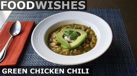 green-chicken-chili-food-wishes-chili-recipe-youtube image