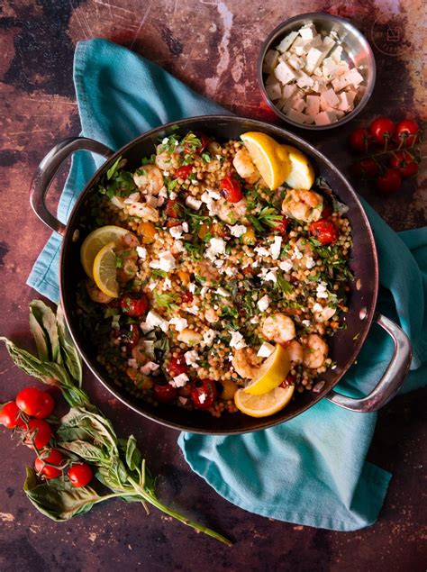 one-pot-israeli-couscous-with-shrimp-and image