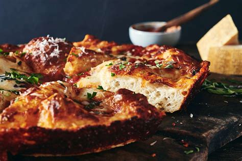 crispy-cheesy-pan-pizza-king-arthur-baking image