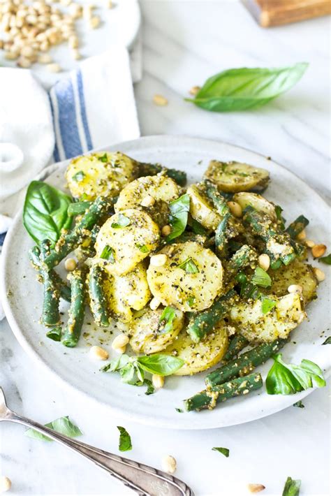 potato-salad-with-green-beans-and-pesto-the-gourmet-gourmand image