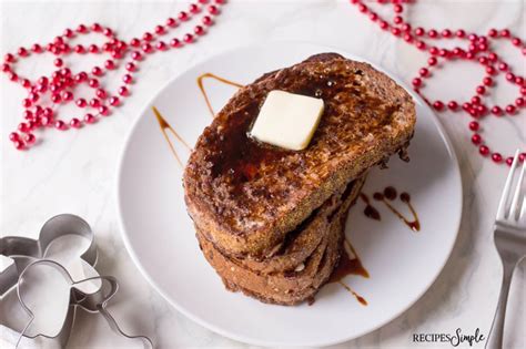 gingerbread-french-toast-recipes-simple image