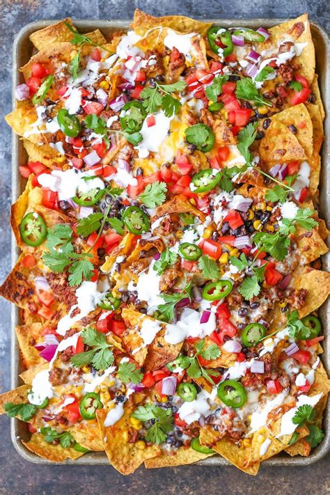 sheet-pan-nachos-damn-delicious image