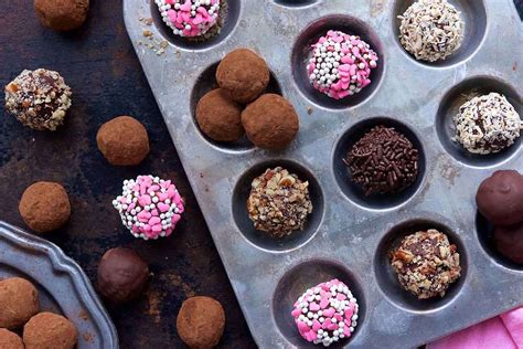 deluxe-chocolate-truffles-recipe-king-arthur-baking image