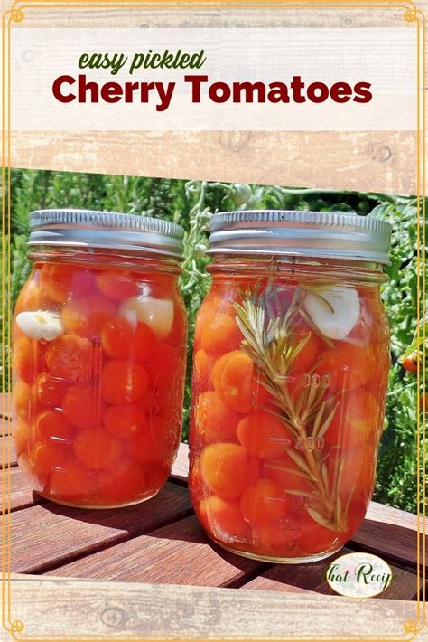 easy-rosemary-and-garlic-pickled-cherry-tomatoes image