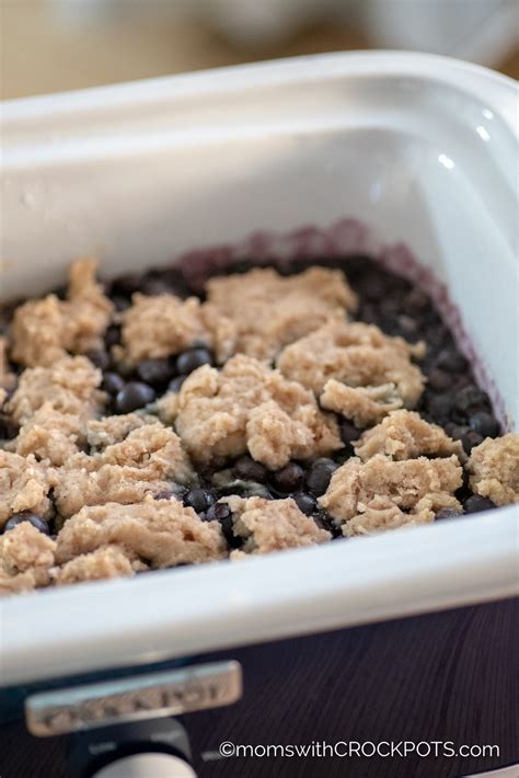 crockpot-blueberry-cobbler-recipe-moms-with-crockpots image