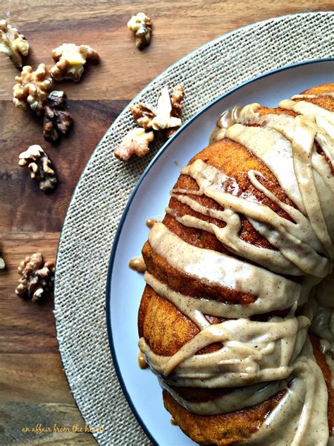pumpkin-spiced-coffee-cake-with-brown-butter-glaze image
