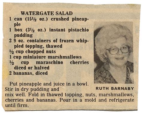 watergate-salad-dinner-is-served-1972 image