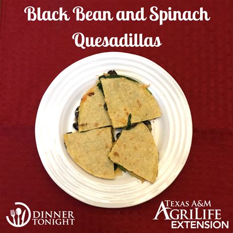 black-bean-and-spinach-quesadillas-dinner-tonight image