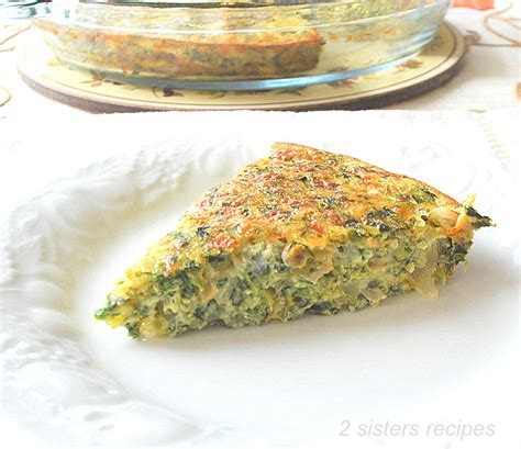 crustless-spinach-and-cheese-quiche-2-sisters image
