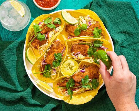 chipotle-chicken-tacos-with-honey-lime-slaw image