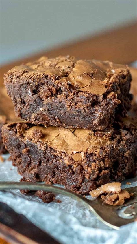 best-fudgy-chewy-brownies-from-scratch image
