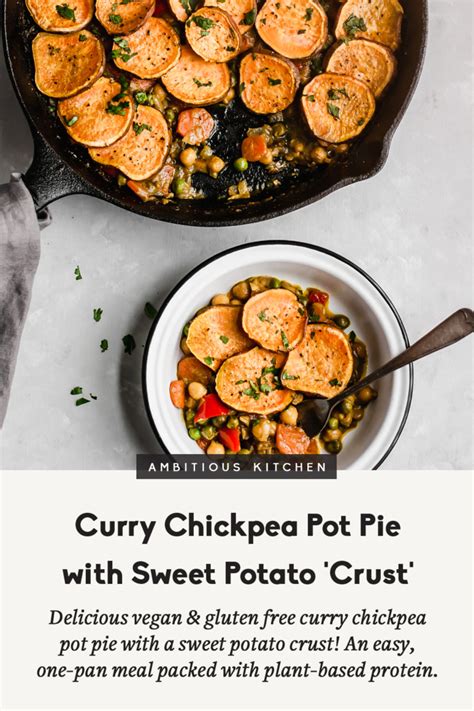 curry-chickpea-pot-pie-with-sweet-potato-crust image