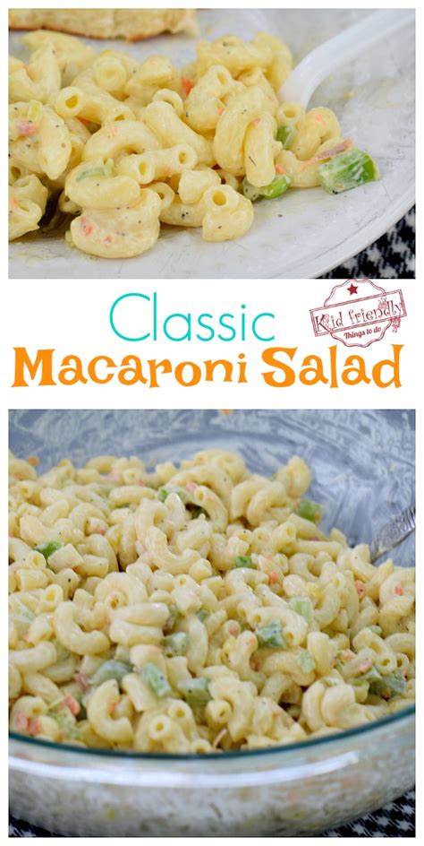 classic-macaroni-salad-easy-kid-friendly-things-to-do image