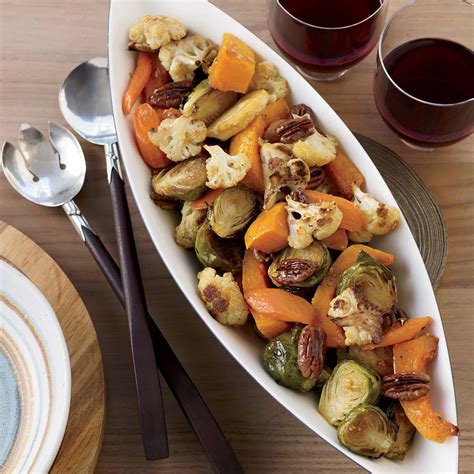 maple-ginger-roasted-vegetables-with-pecans image