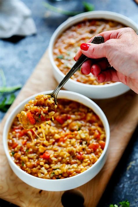 easy-southwest-cheesy-instant-pot-lentils image