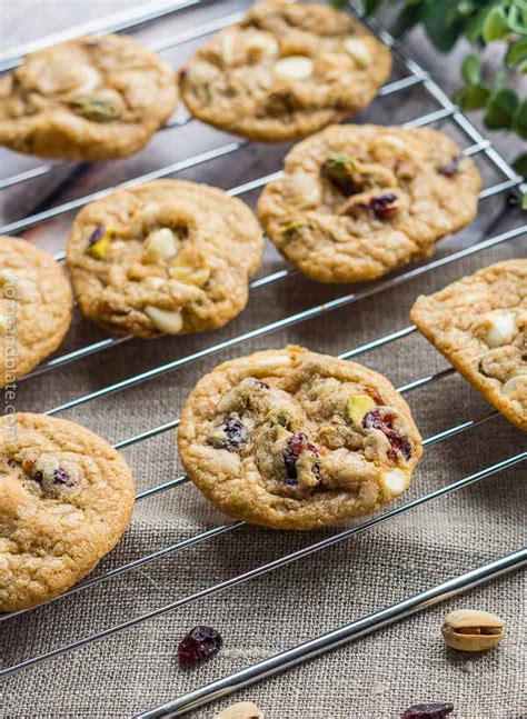 the-best-white-chocolate-cranberry-pistachio-cookies image
