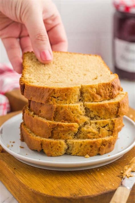easy-peanut-butter-bread-recipe-little-sunny-kitchen image