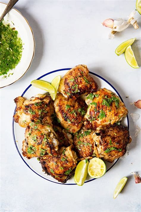 summer-party-mojito-grilled-chicken-thighs-vikalinka image