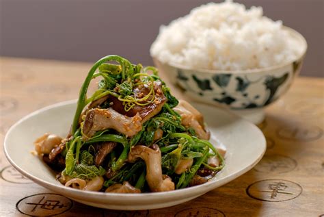 wild-shiitake-mushroom-and-choko-leaf-stir-fry-nam-xao image