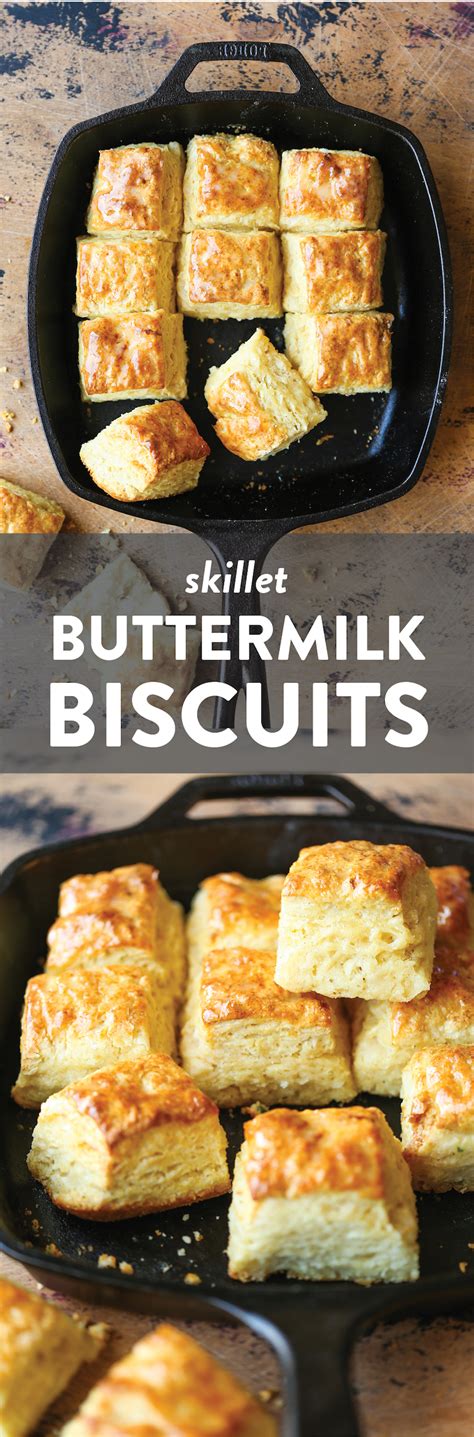 skillet-buttermilk-biscuits-damn-delicious image
