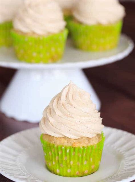 apple-cupcakes-with-cinnamon-cream-cheese-frosting image