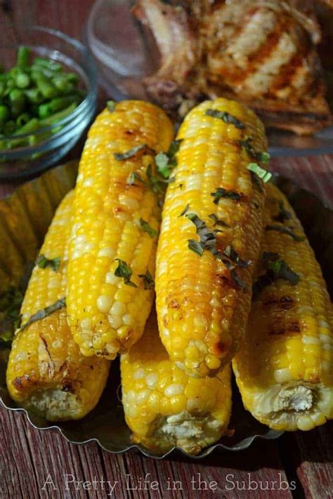 basil-butter-roasted-corn-on-the-cob image