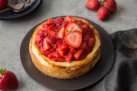 the-best-keto-strawberry-cheesecake image