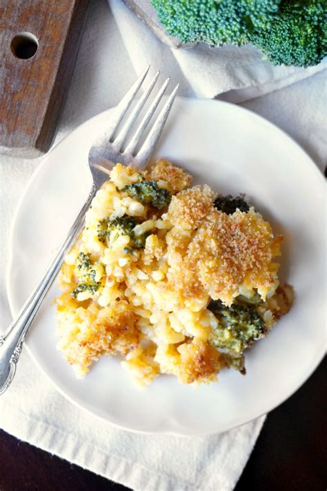 vegan-broccoli-cheese-casserole-the-baking-fairy image