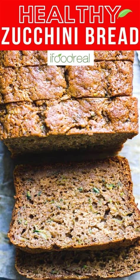 healthy-zucchini-bread-best-ever-ifoodrealcom image