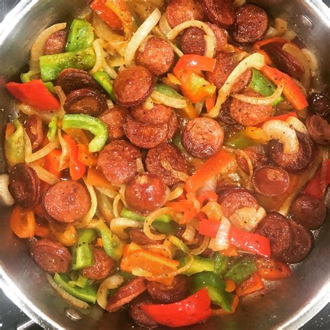 sausage-and-peppers-recipe-easy-weeknight-meal-tasty image