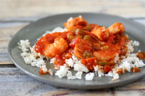 spicy-chicken-and-shrimp-recipe-with-rice-the-spruce image