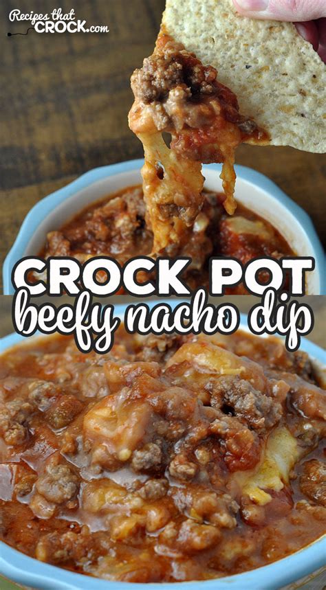 beefy-crock-pot-nacho-dip-recipes-that image