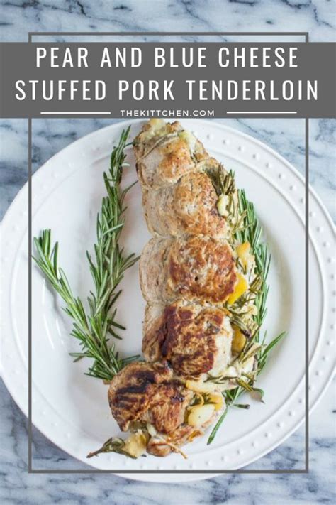 pear-and-blue-cheese-stuffed-pork-tenderloin image