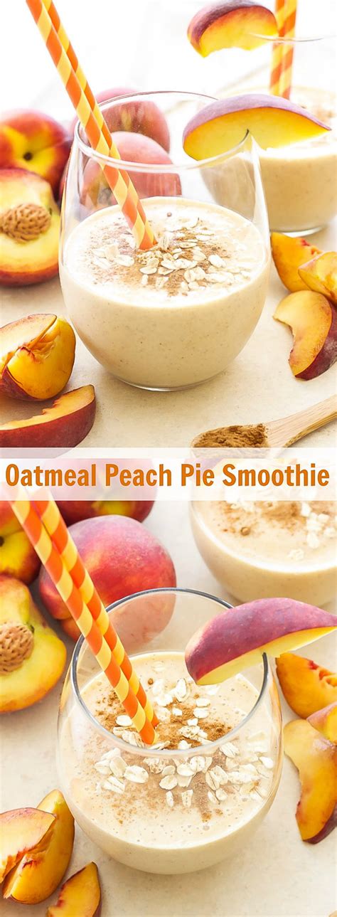 oatmeal-peach-pie-smoothie-recipe-runner image