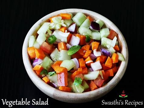 vegetable-salad-recipe-swasthis image
