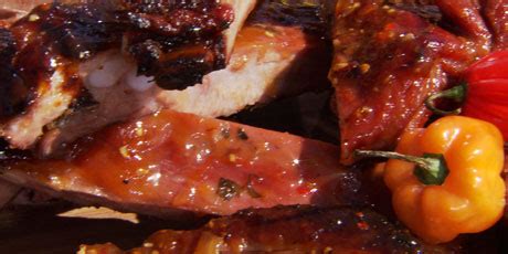 slow-cooked-pork-baby-back-ribs-with-guava-glaze image