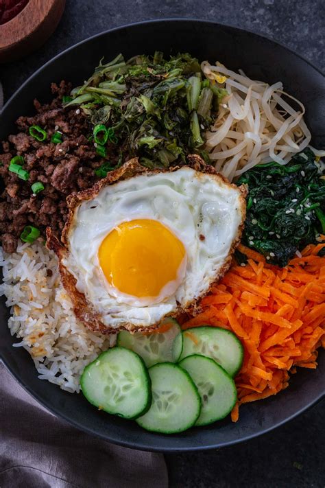 bibimbap-recipe-korean-beef-rice-bowl-olivias-cuisine image