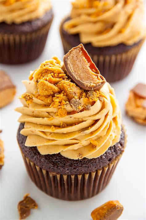 butterfinger-chocolate-cupcakes-baker-by-nature image