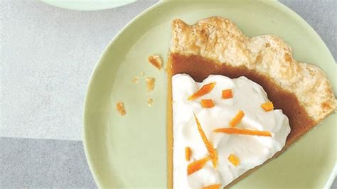 citrus-pumpkin-pie-with-grand-marnier-cream-bon-appetit image