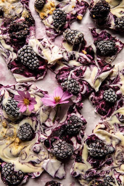 6-ingredient-frozen-blackberry-yogurt-bark image