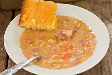 senate-bean-soup-with-ham-recipe-the-spruce-eats image